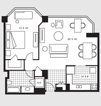 One Br Apartments one-bedroom apartment One Br Apartments one-bedroom apartment