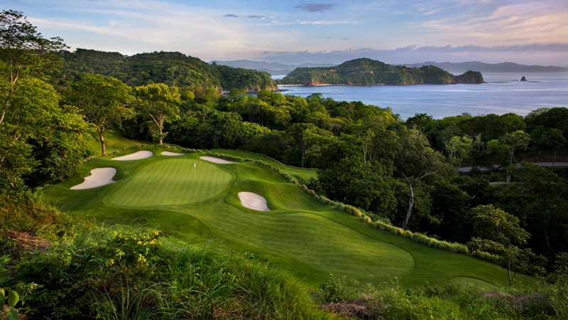 The golf course