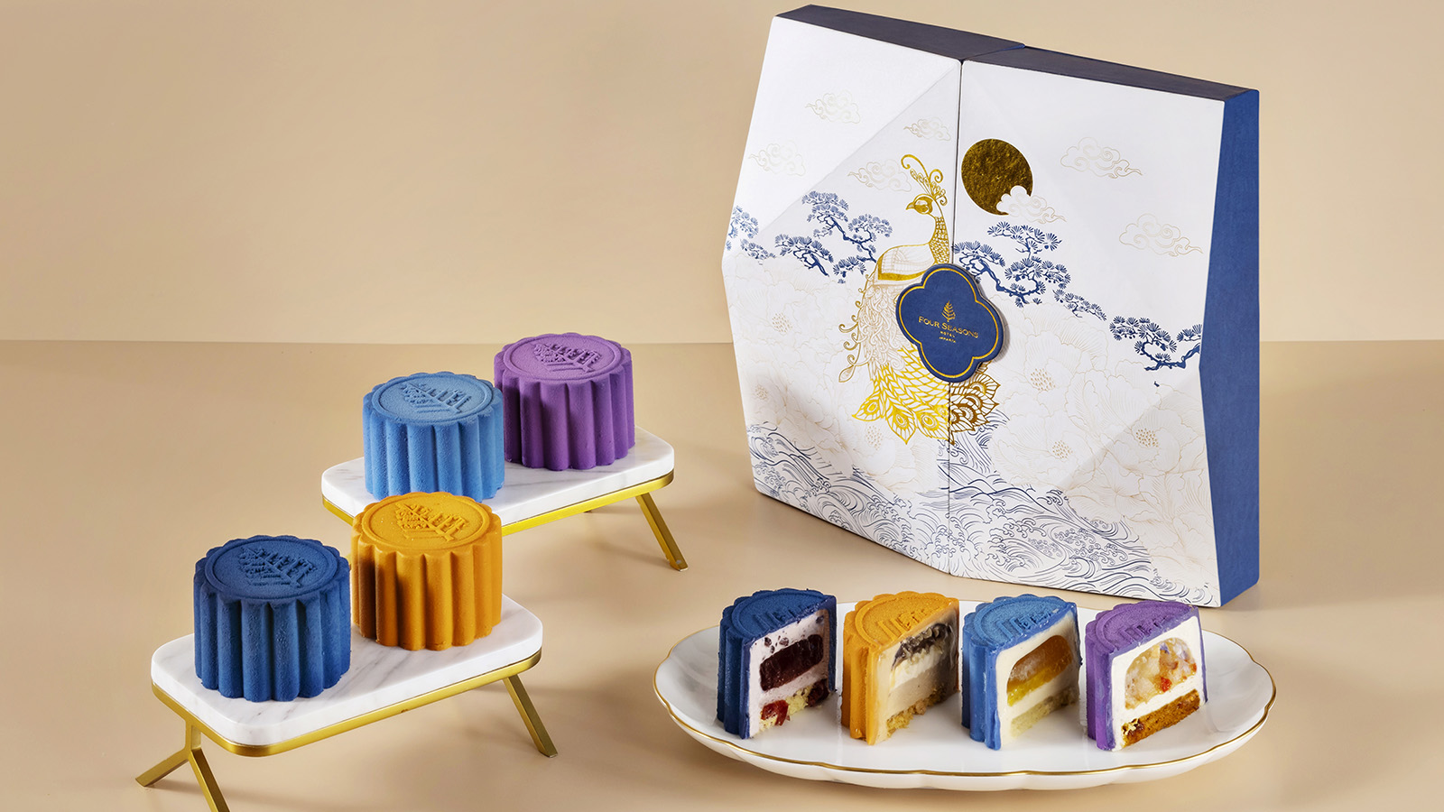 雪夜月 season4 Favorite Celebration 720ml Celebrate Mid-Autumn Festival with Exquisite Mooncakes and