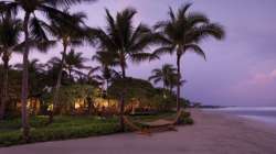 One of the joys of camping is your first shower at a Four Seasons or other resort in Hawaii. Photo from Four Seasons  