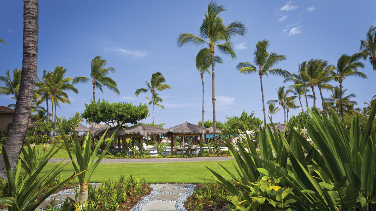 View From Poolside Accessible Room at Four Seasons Resort Hualalai