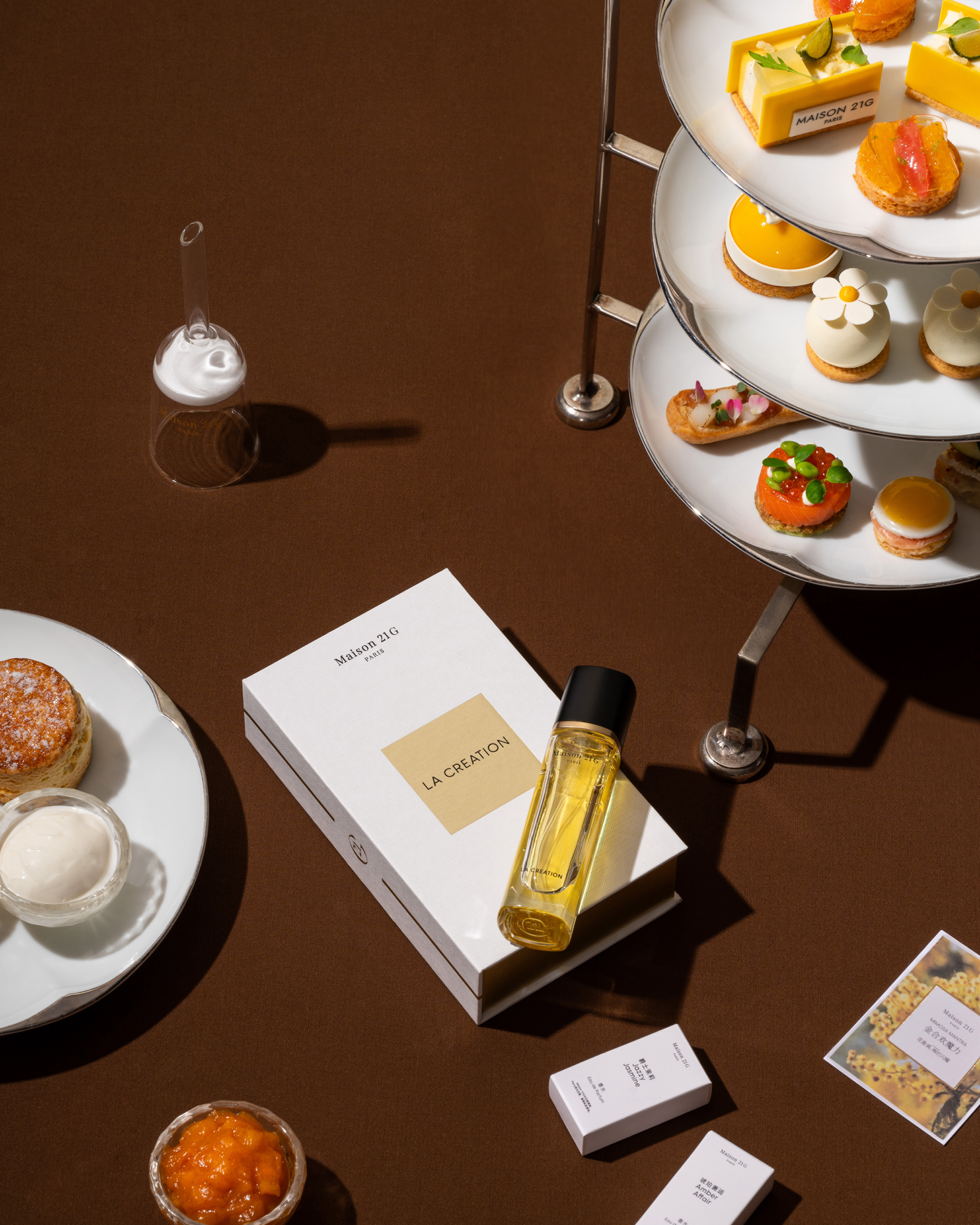 AfternoonTea - すみれ Four Seasons Hotel Shenzhen Collaborates with Maison 21G