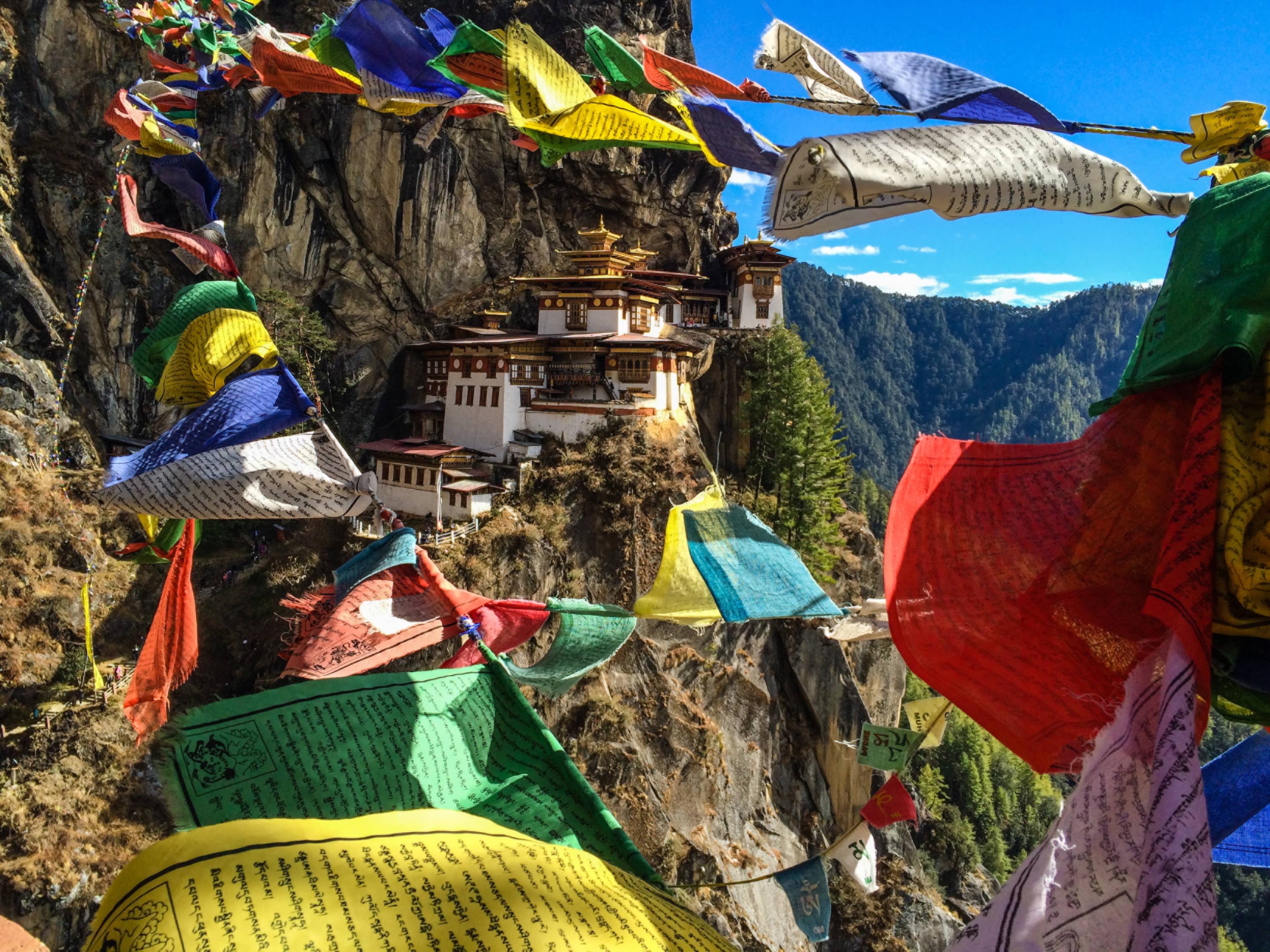  Hike to the spectacular Tiger's Nest Monastery  