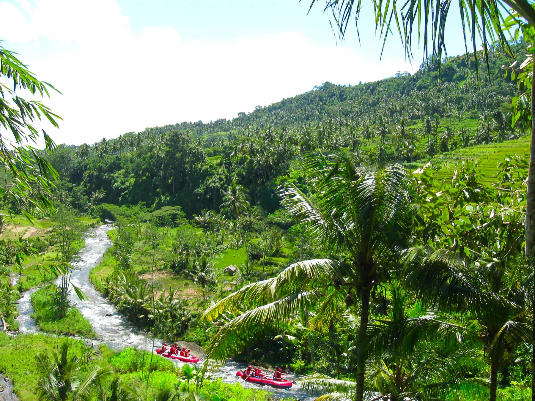  Go rafting on Bali’s longest river  