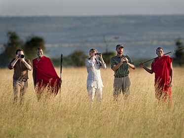  WALK THE SERENGETI WITH A MASAI GUIDE  
