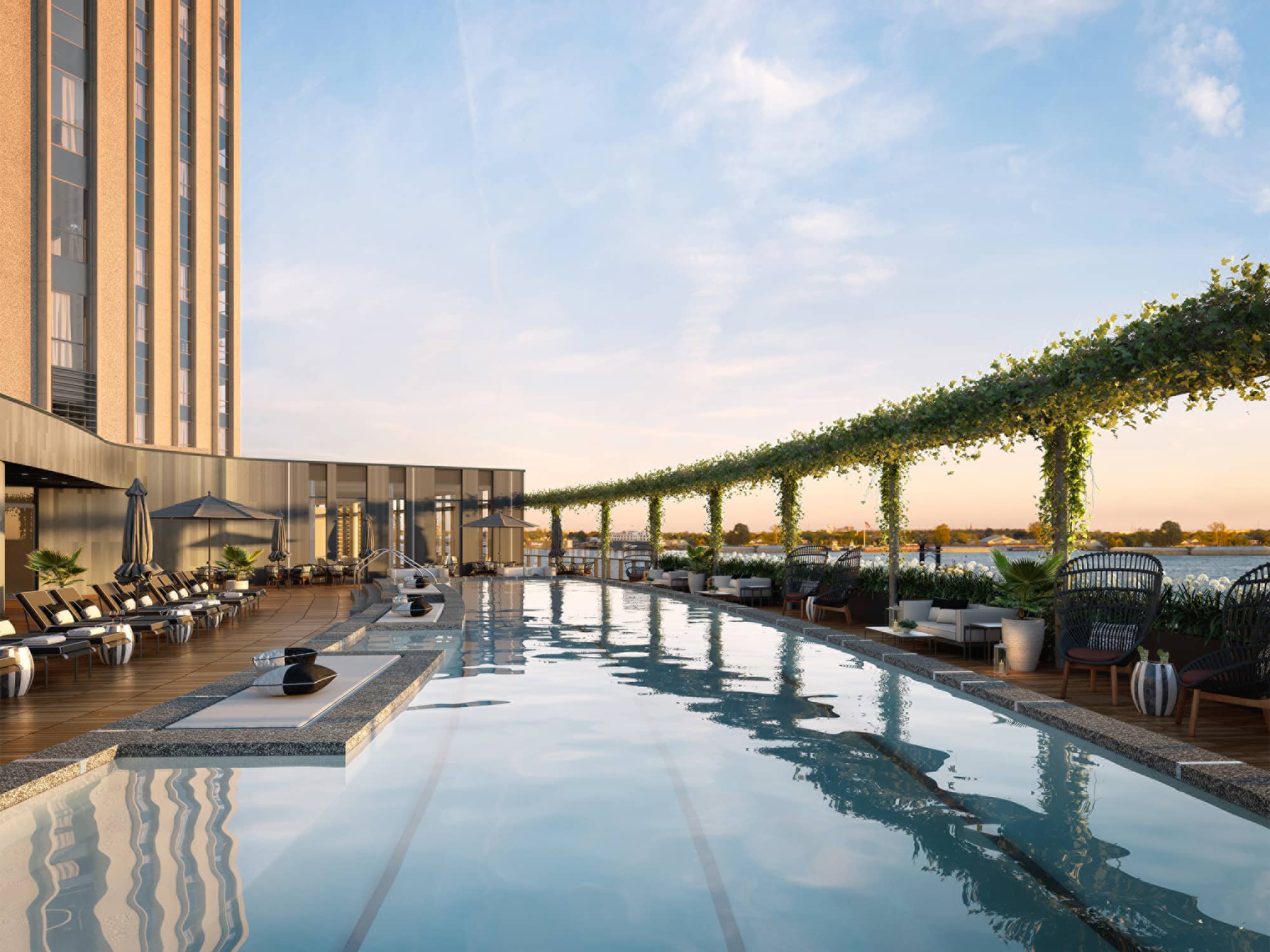 Pool at Four Seasons New Orleans 