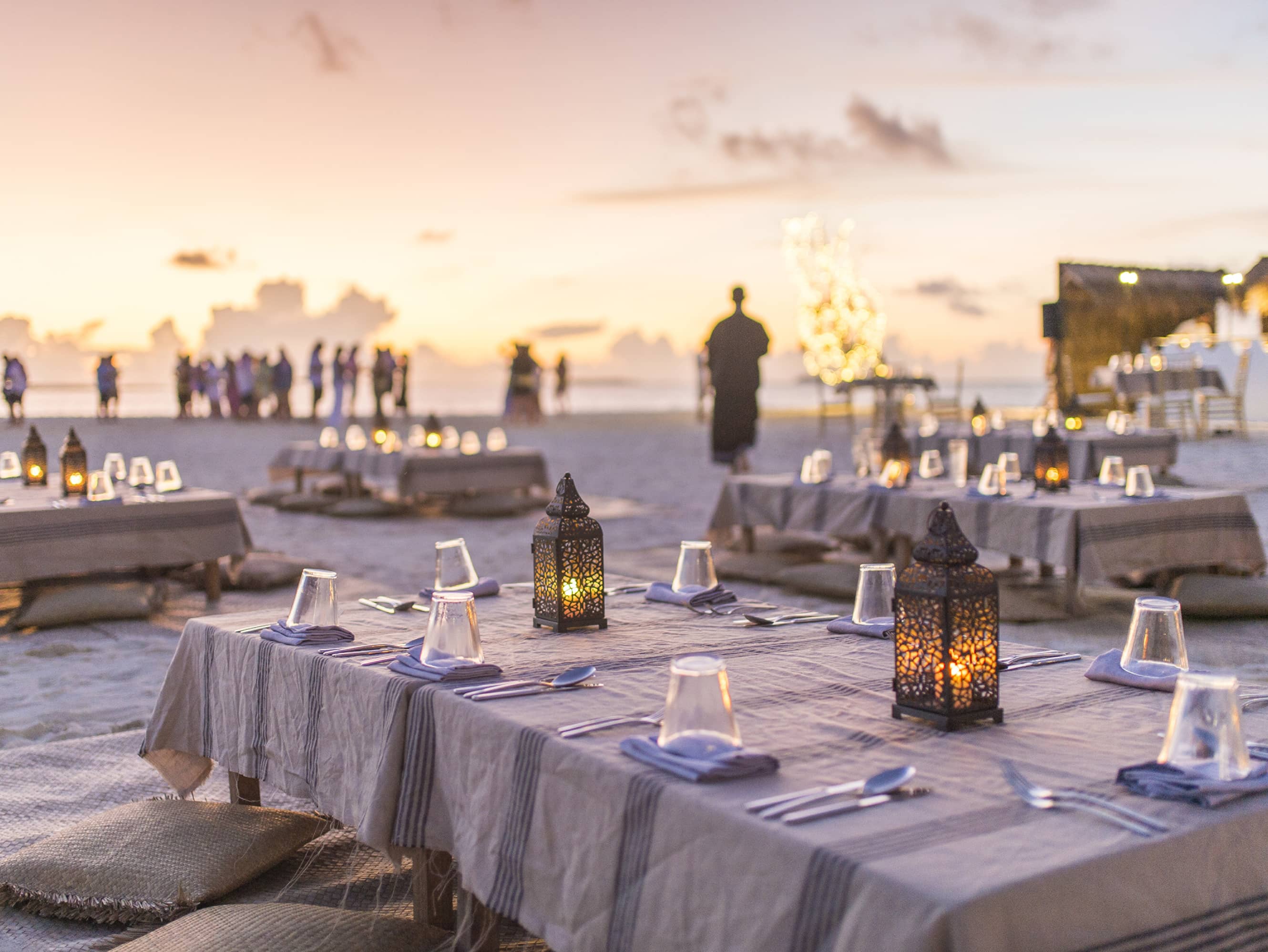  Dine Barefoot on the Beach  