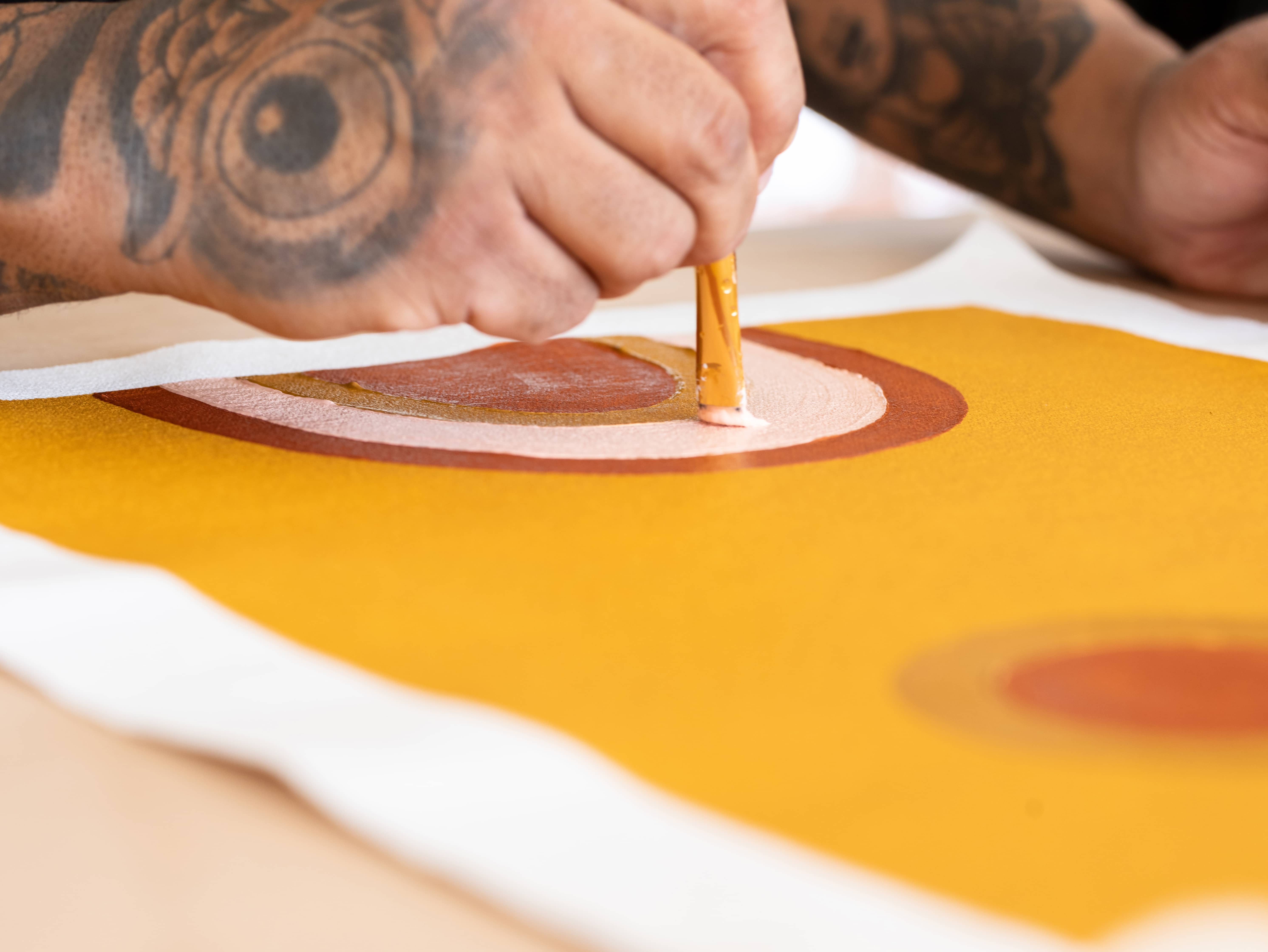  Join an Aboriginal Dot Painting Workshop  