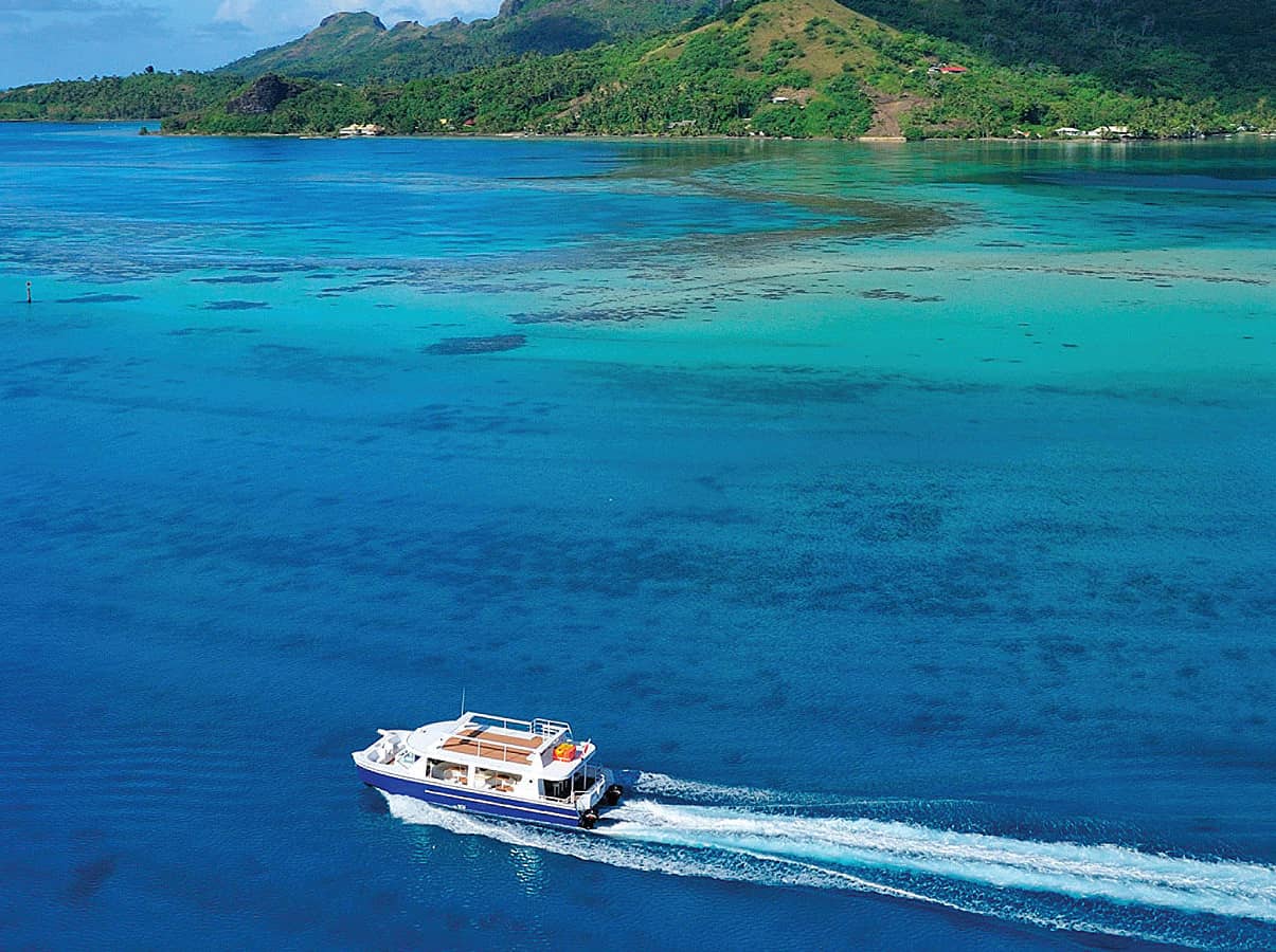  Sail the South Pacific by catamaran.  