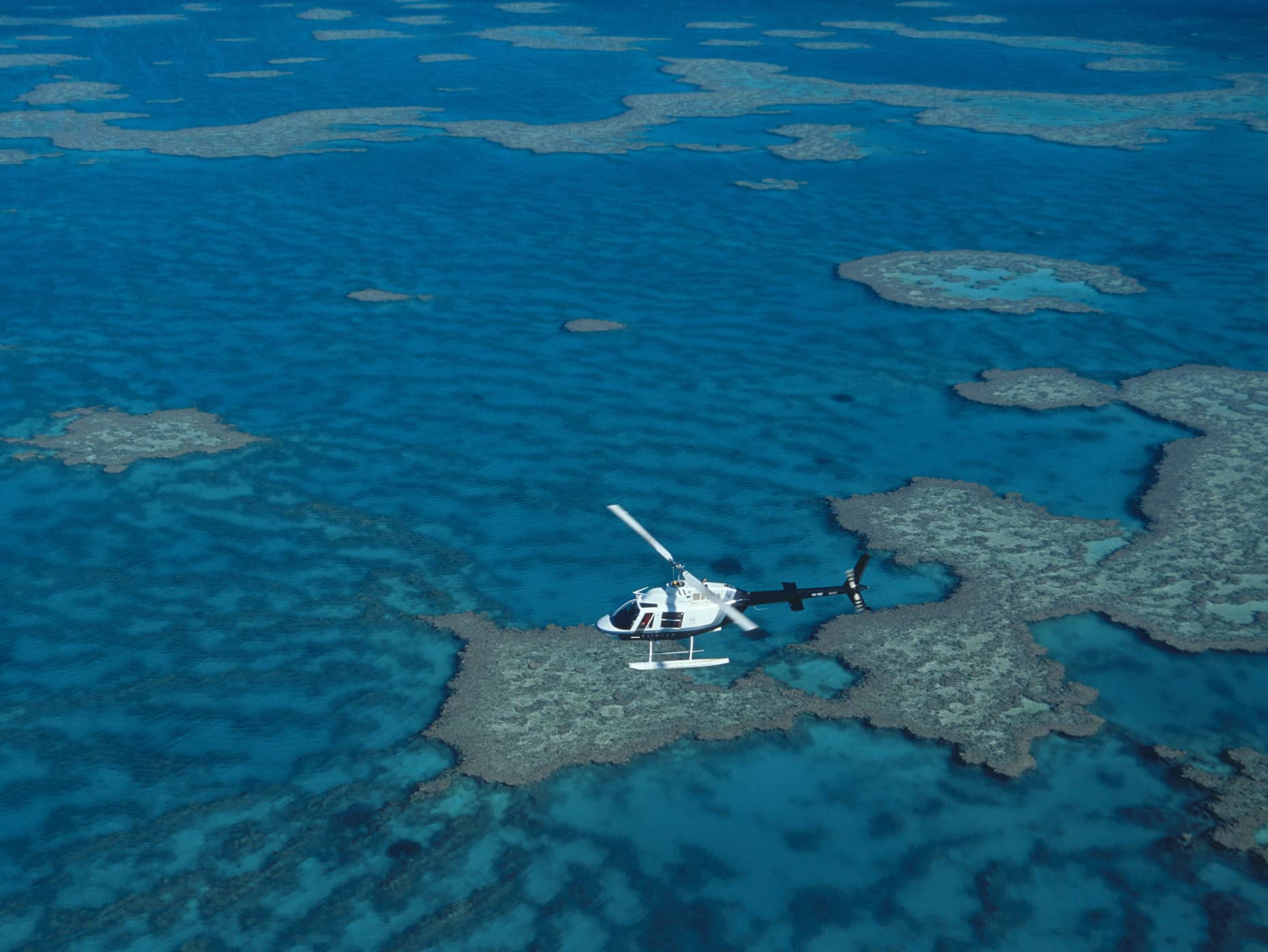  Fly Above The Great Barrier Reef  