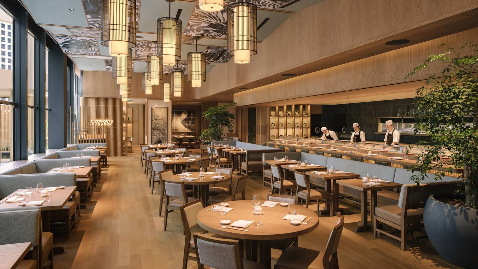 Nobu restaurant at Four Seasons Singapore