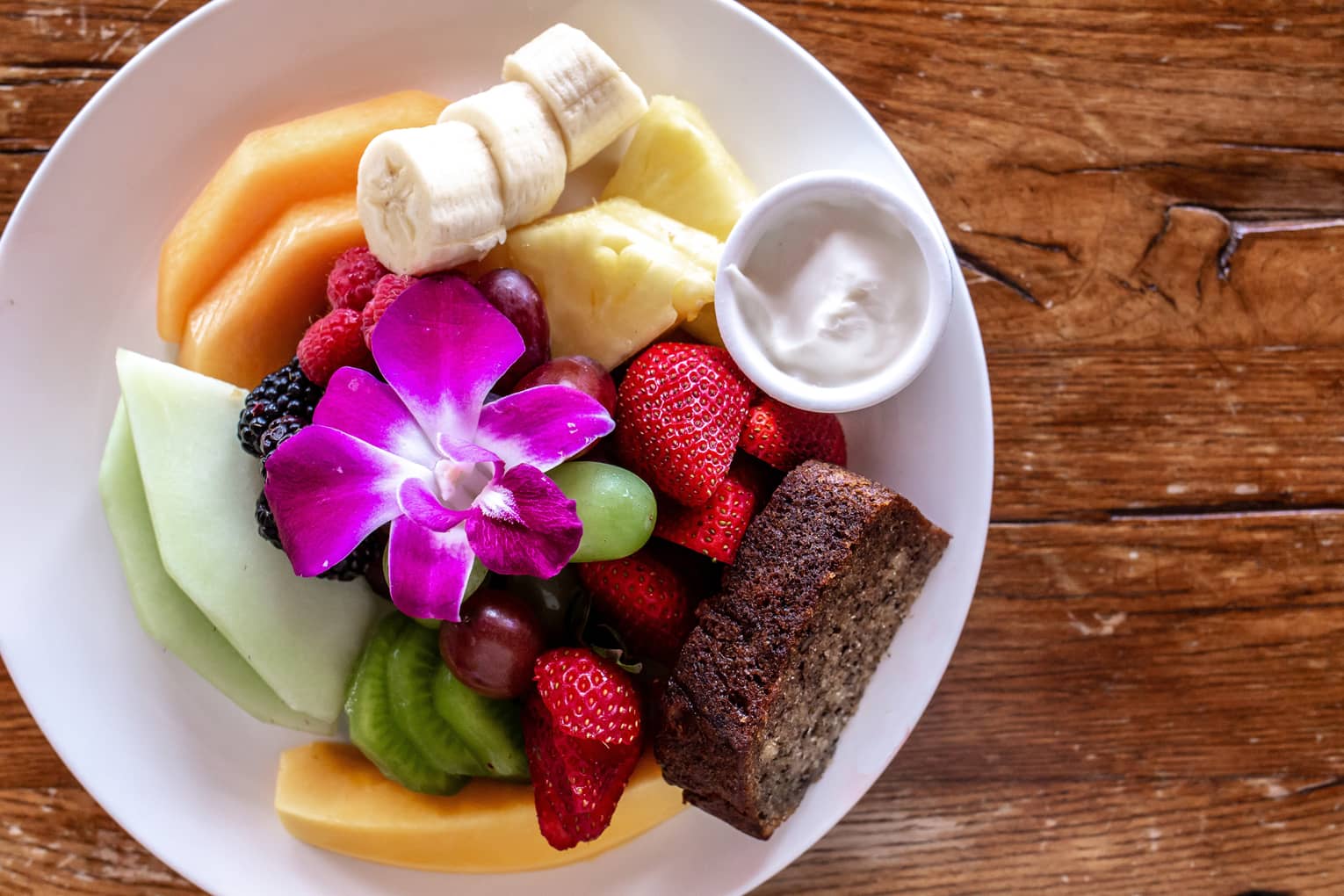 Breakfast fruit salad