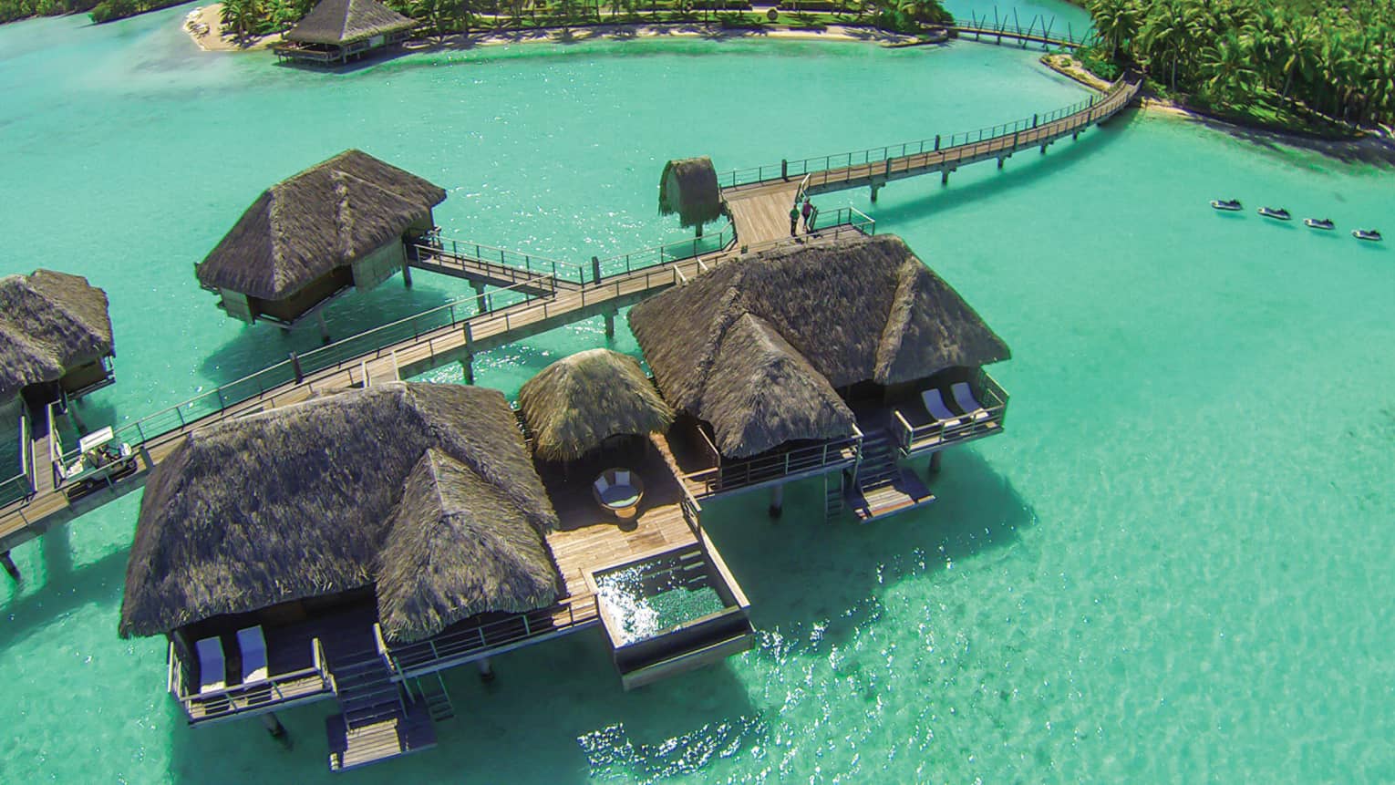 Overwater Bungalows Bora Bora Huts & Villas Four Seasons Resort