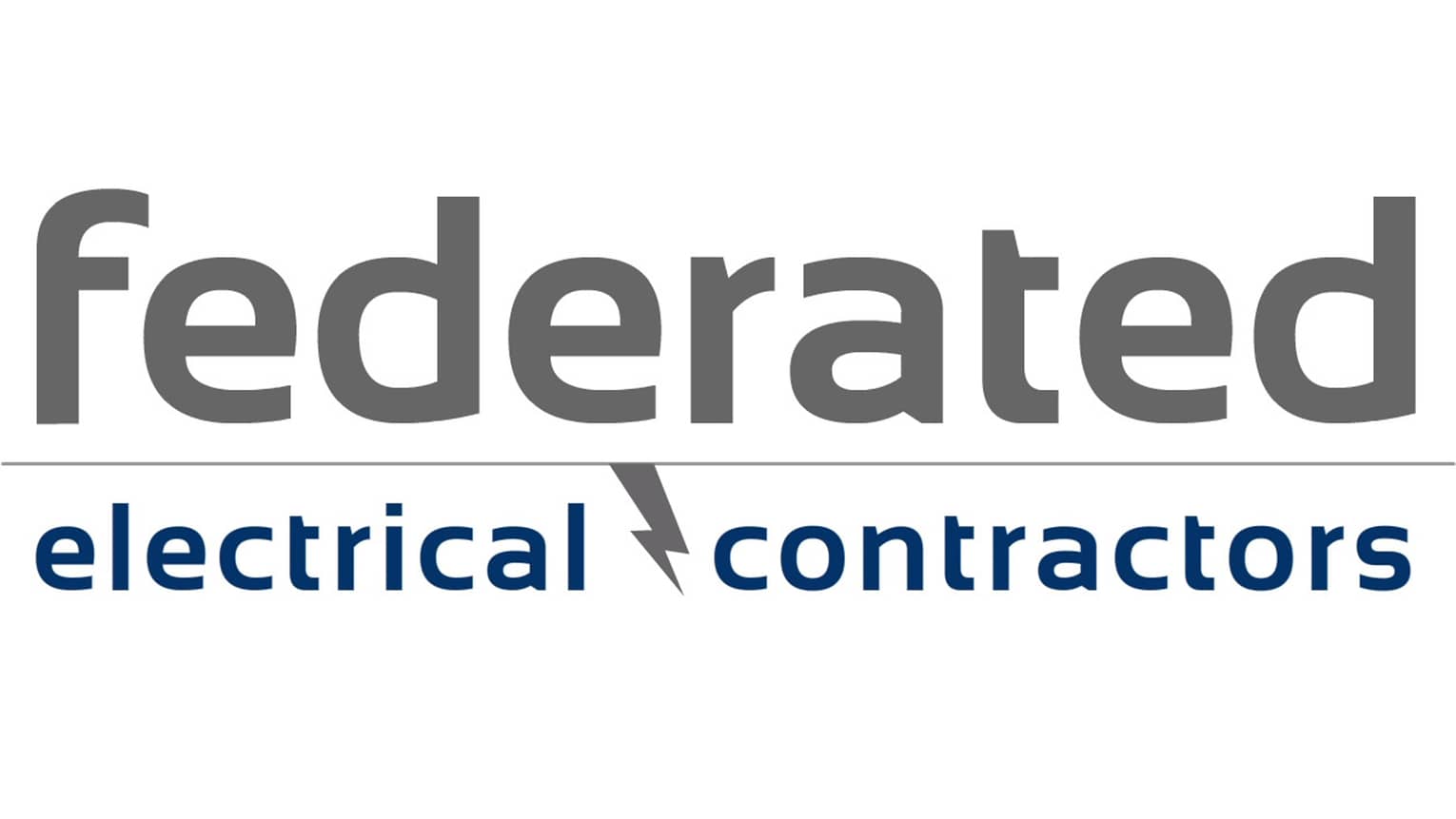 A logo that says federated electrical contractors.