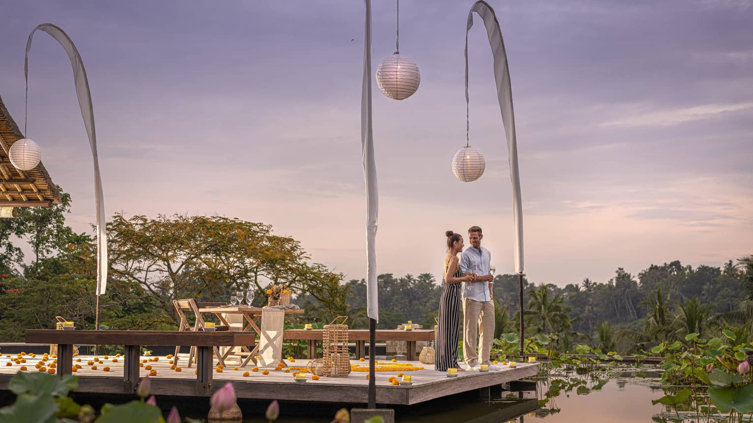 Lotus Pond private dinner