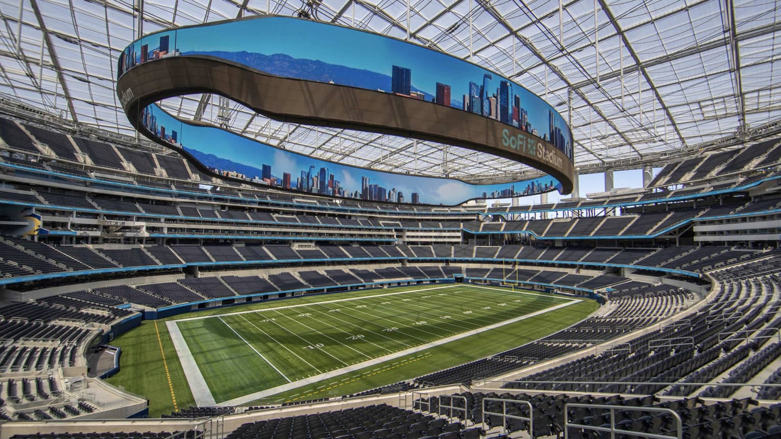 SoFi Stadium football field