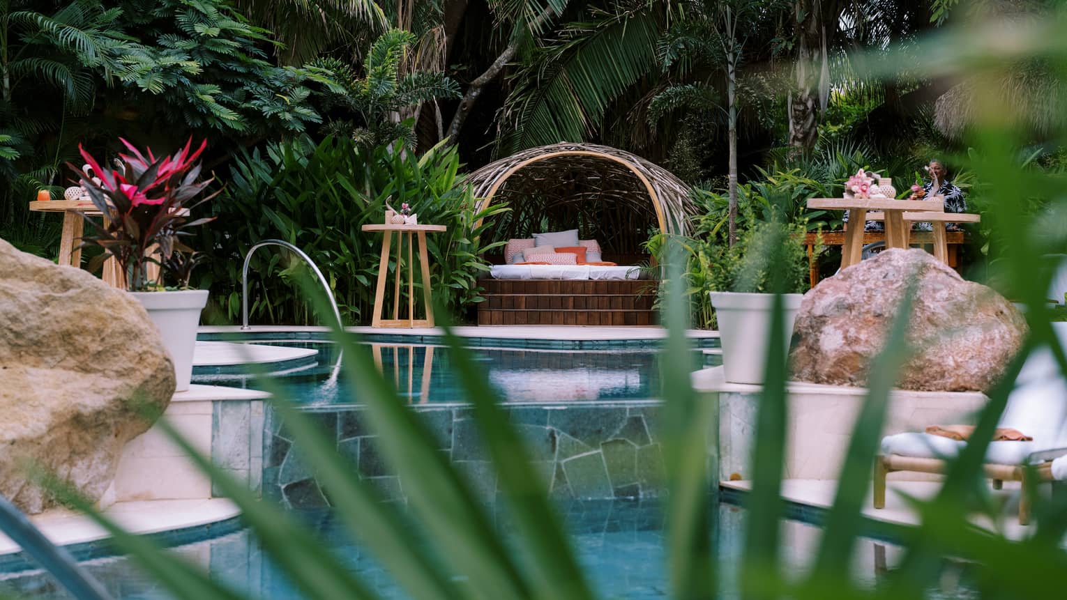 Pool and foliage