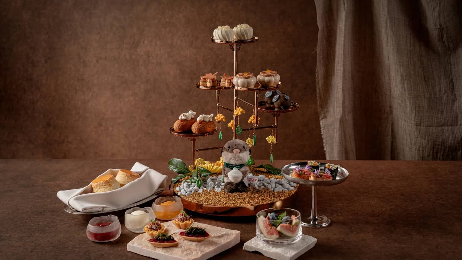 Seasonal pastries for tea time