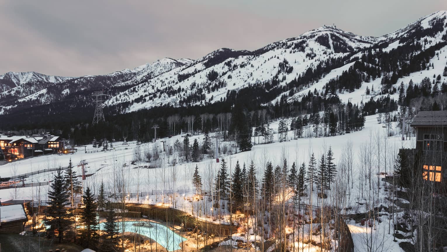Jackson Hole Resort Luxury Ski Lodge Teton Village