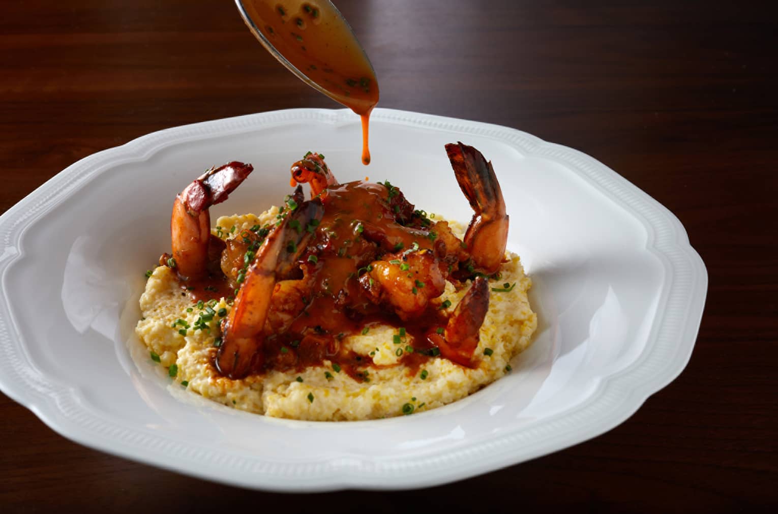 Bowl of shrimp and grits
