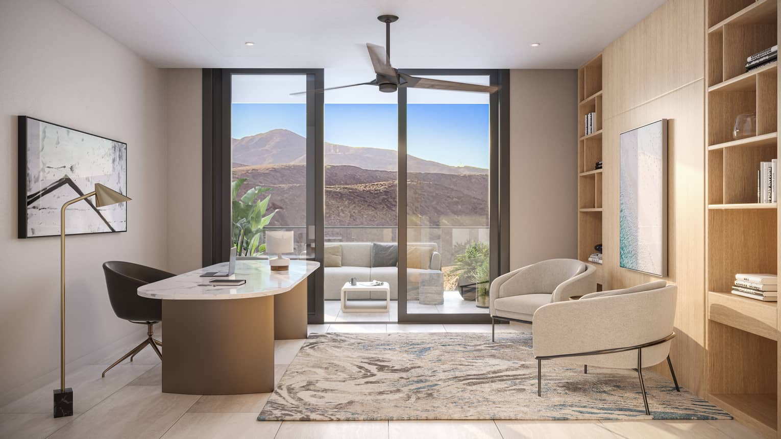 Rendering of study