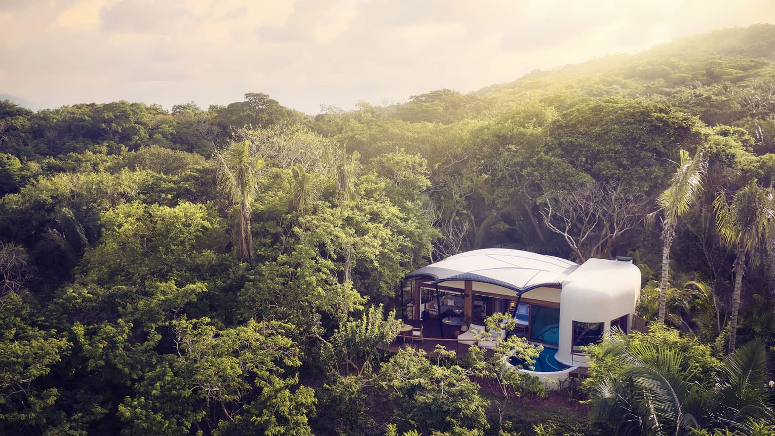 Luxury tent at Naviva, Punta Mita