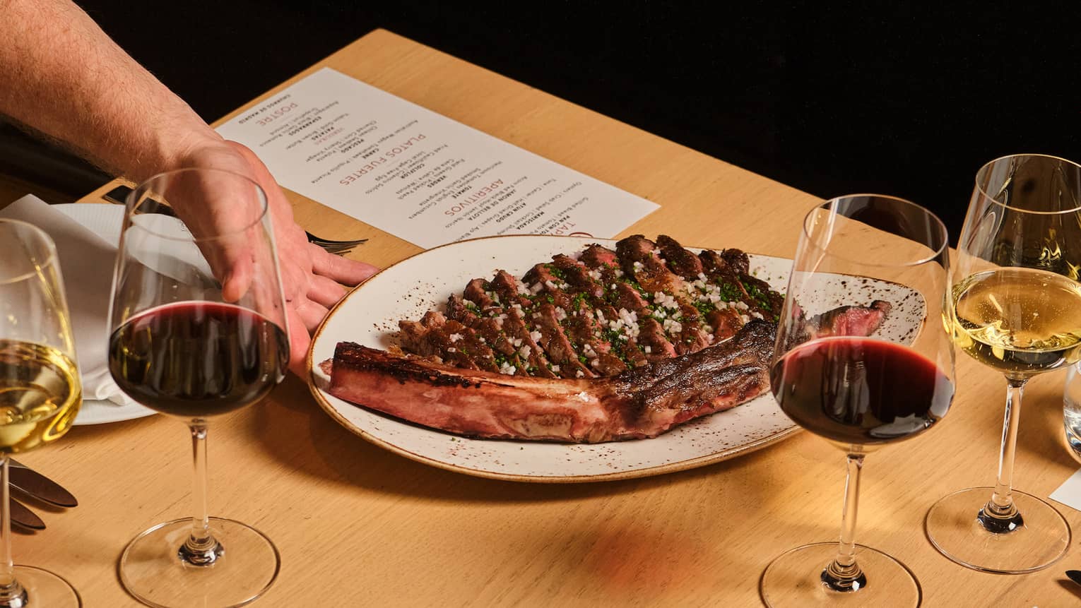 Bone-in ribeye