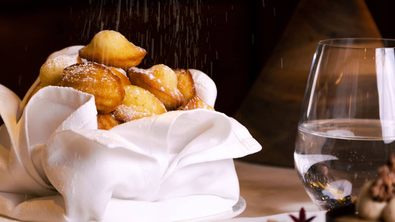 Madelines in a basket.