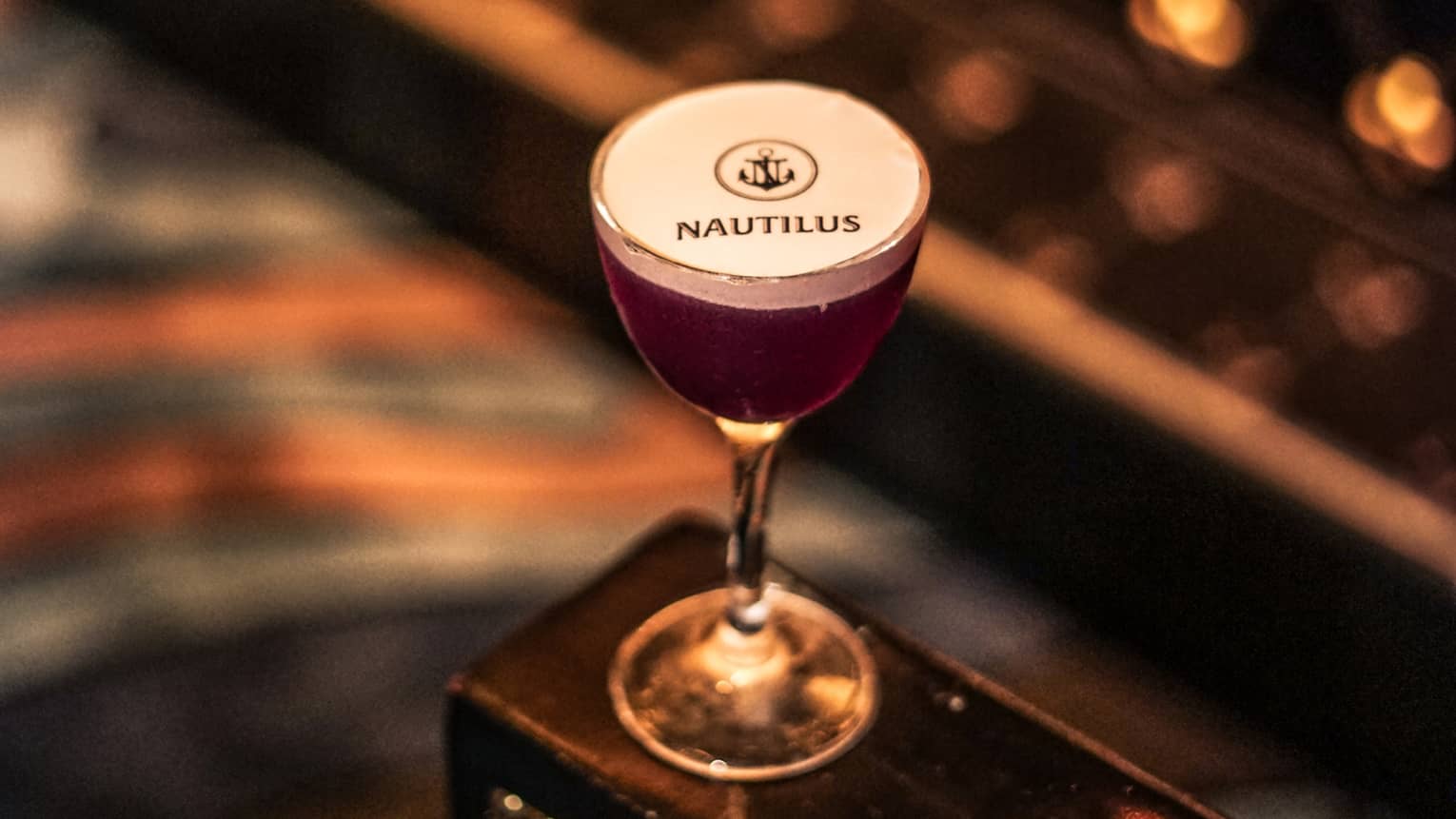 Mobilis in Mobile Signature Drink with Nautilus stamp