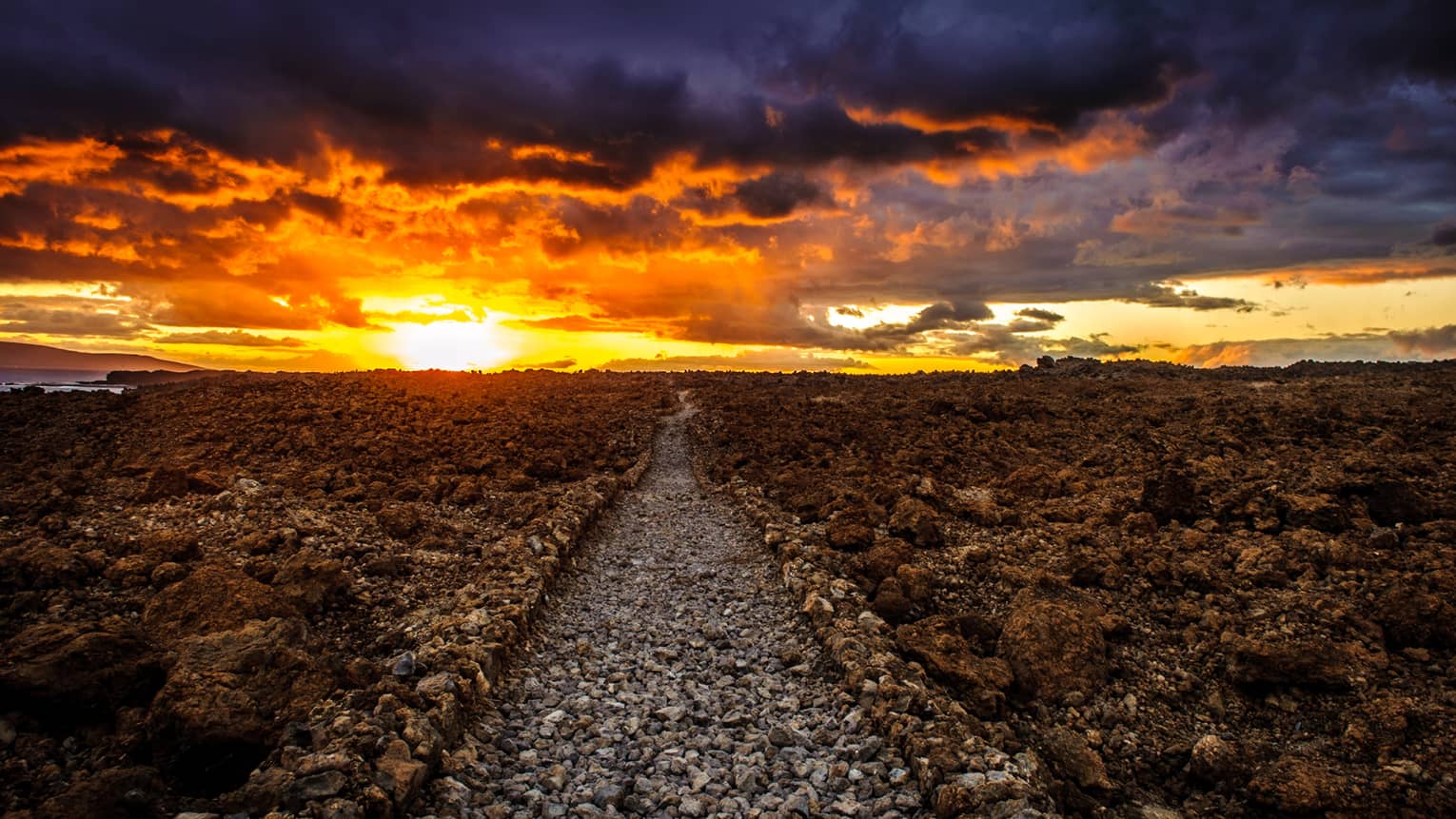 La Perouse / Kings Trail at sunset