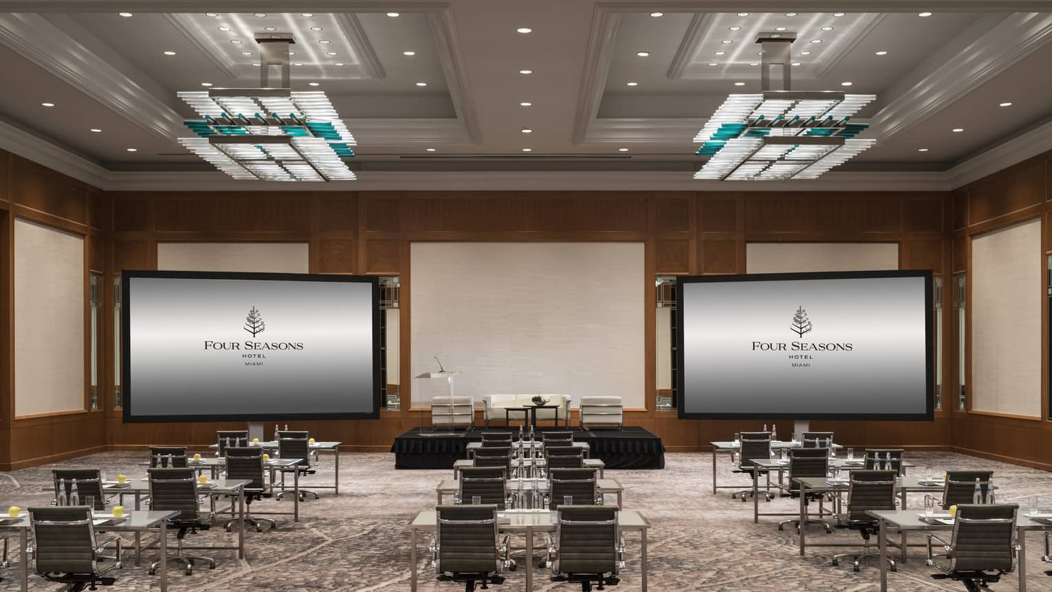 A view of the Grand Ballroom
