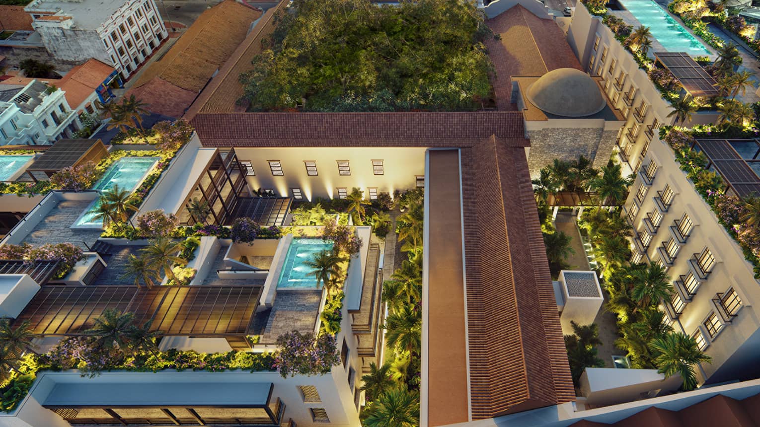 Rendering of residence exterior