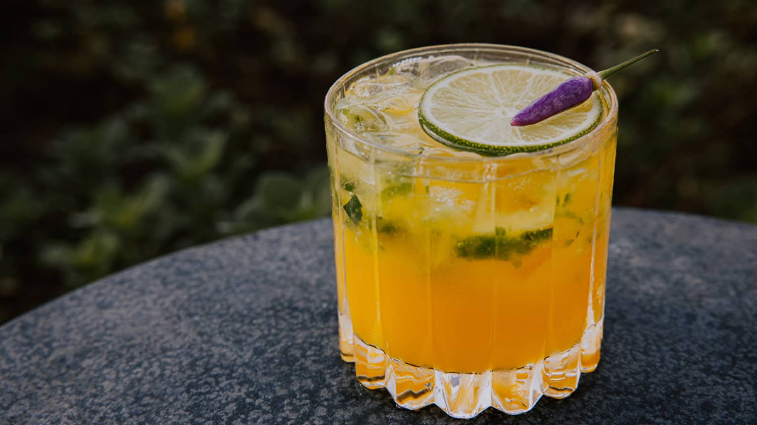 Paniolo Pau Hana ? Patr�n Reposado, Cucumber, Jalape�o, Mango Pure�