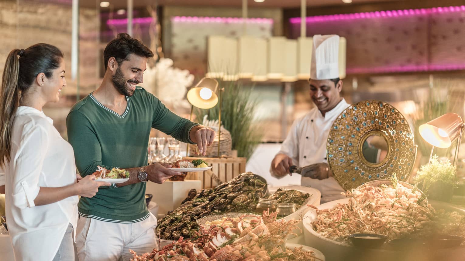 Bahrain Buffet Restaurant Fine Dining Four Seasons Bahrain Bay