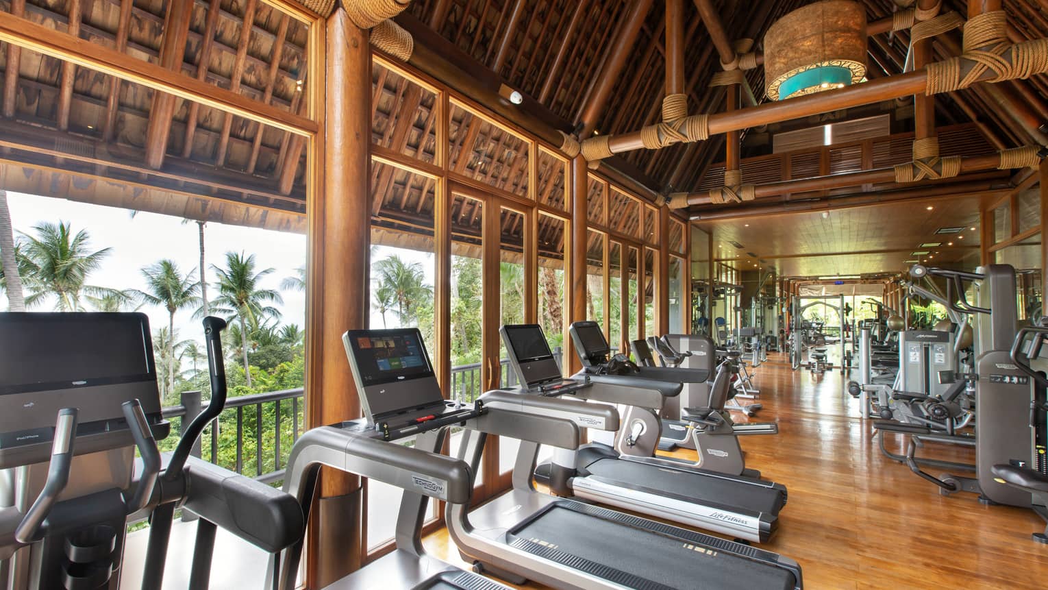 Fully equipped gym