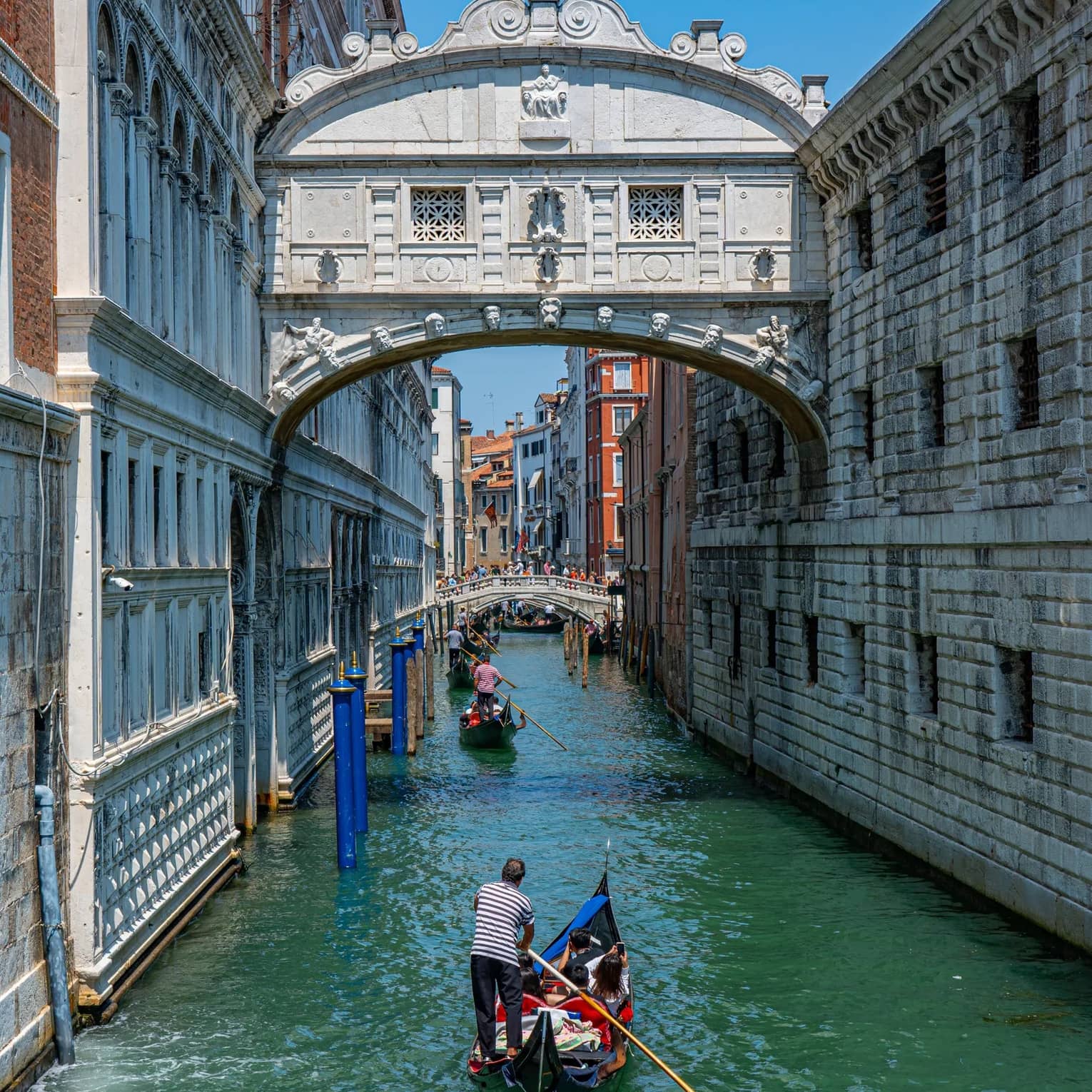 A Venetian boat tour on a smaller Venice canal