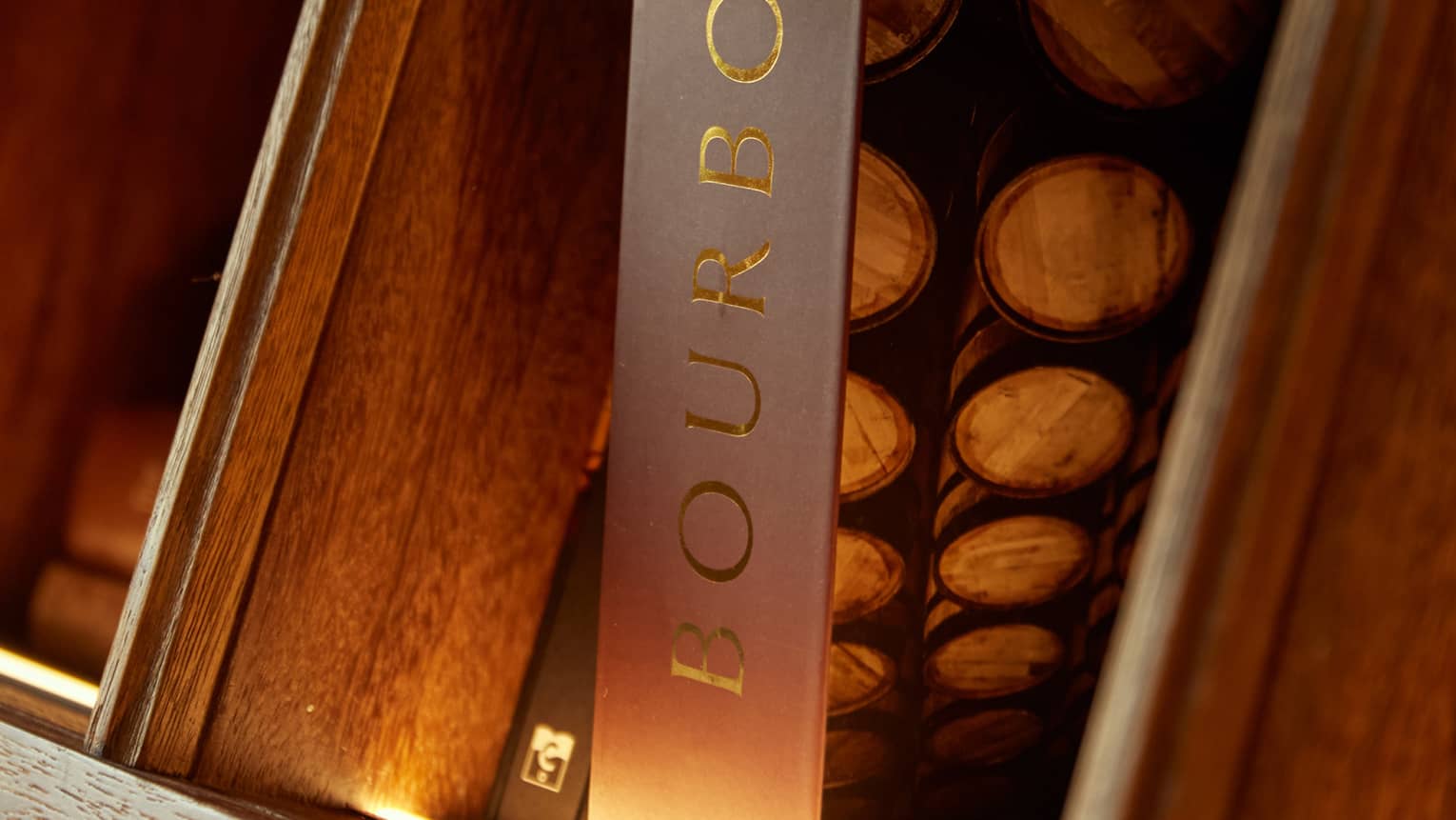 A box of bourbon.