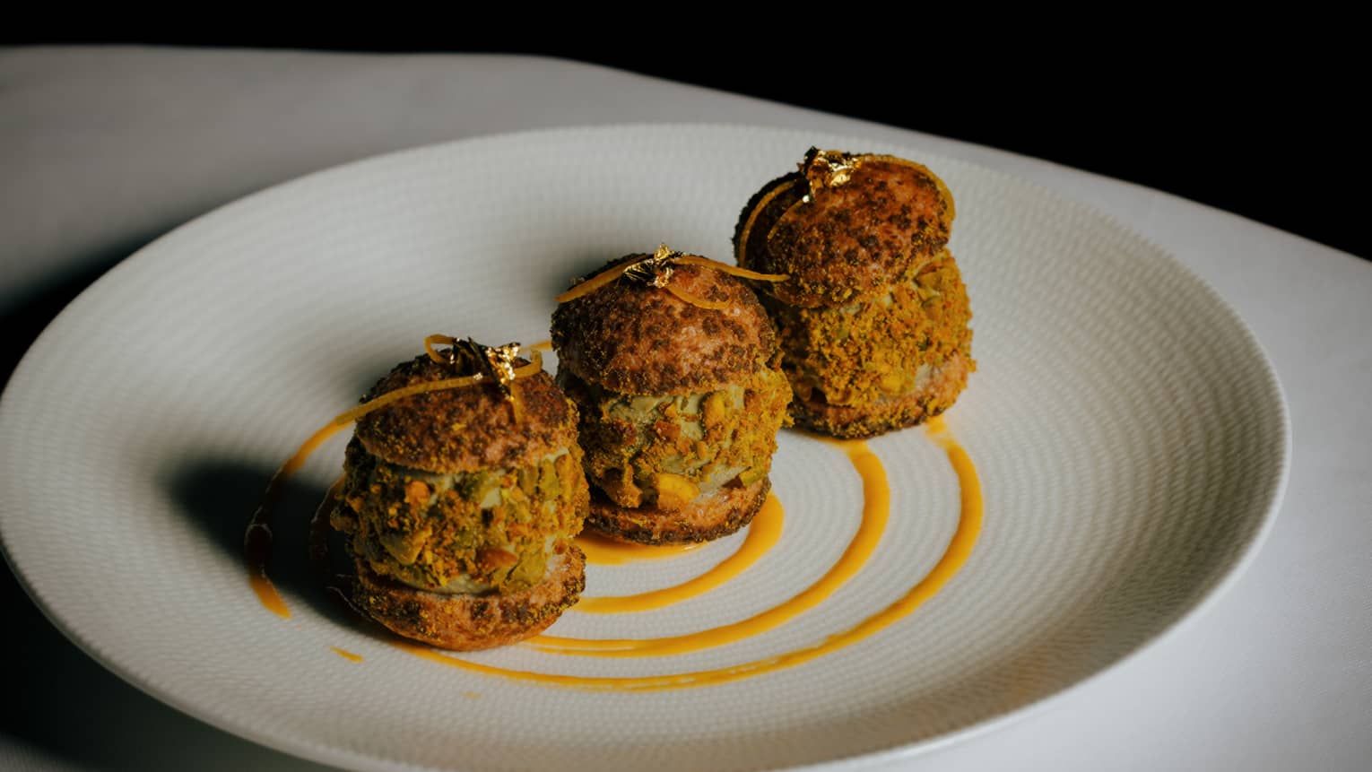 Profiteroles al Pistacchio
