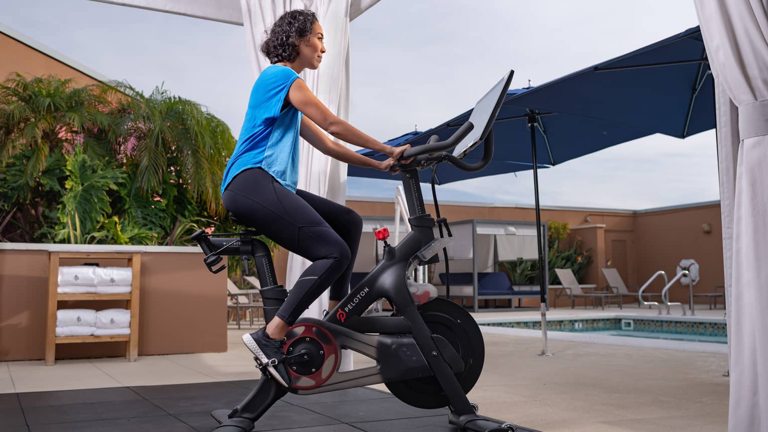 Palo Alto Hotel Fitness Center Yoga Four Seasons