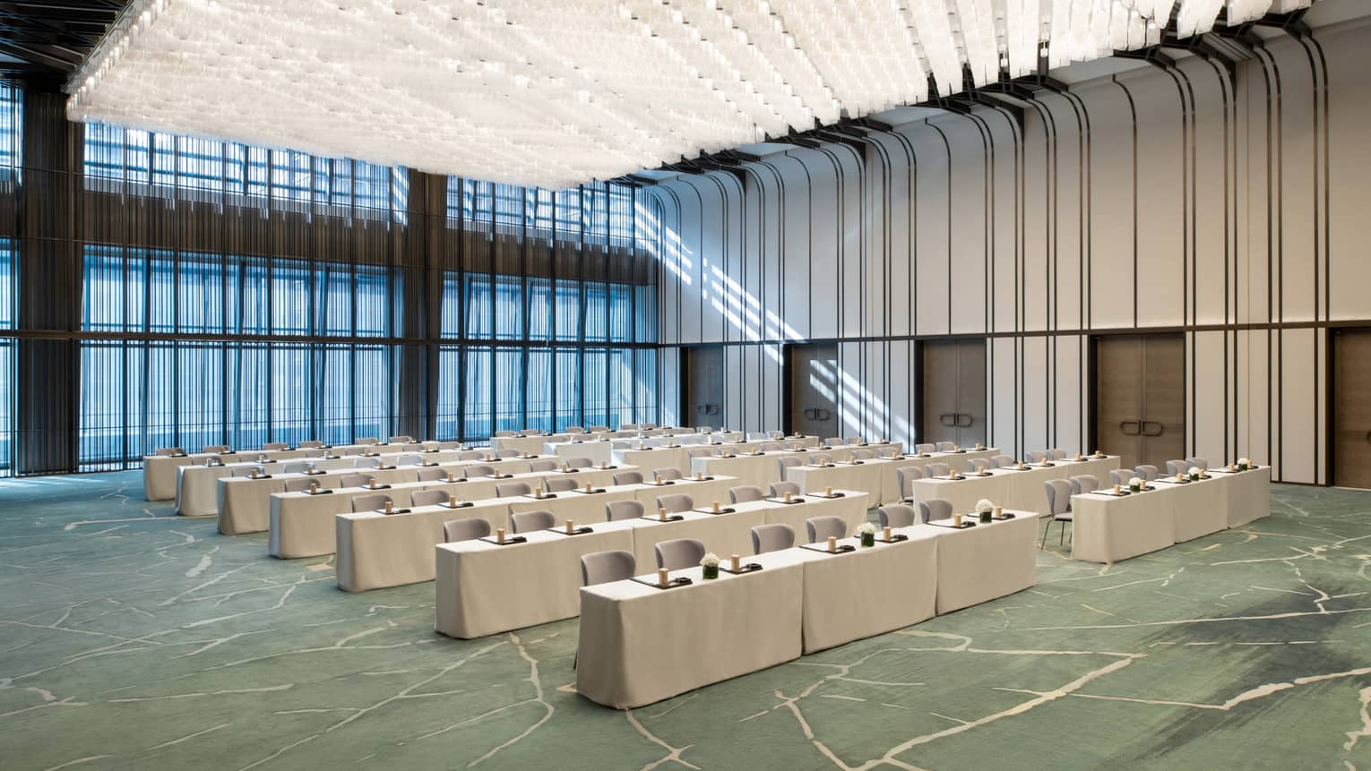 Grand ballroom with classroom seating