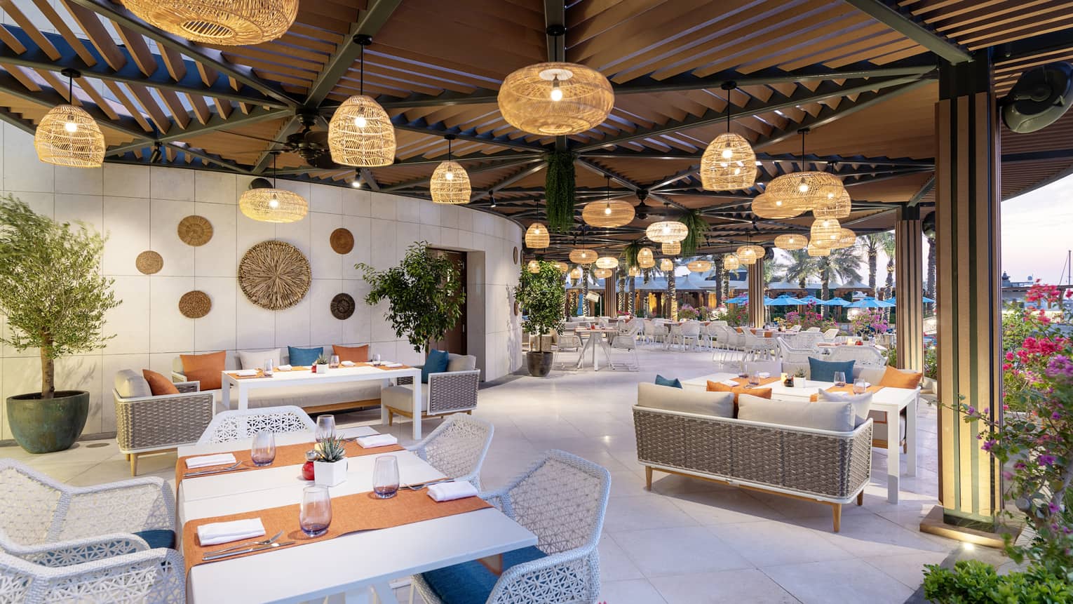 Makani Beach Club terrace