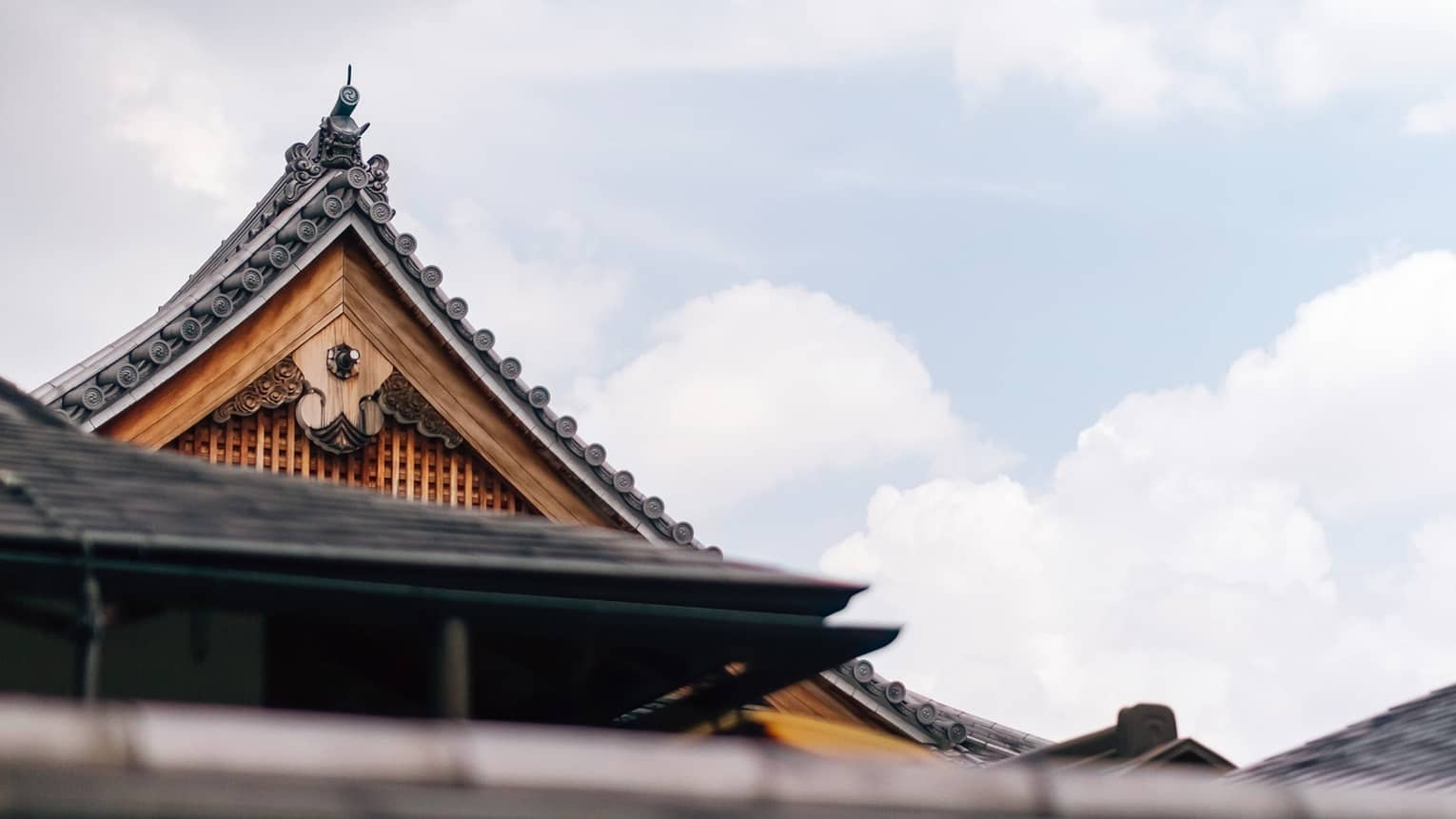 Temple Detail in kyoto