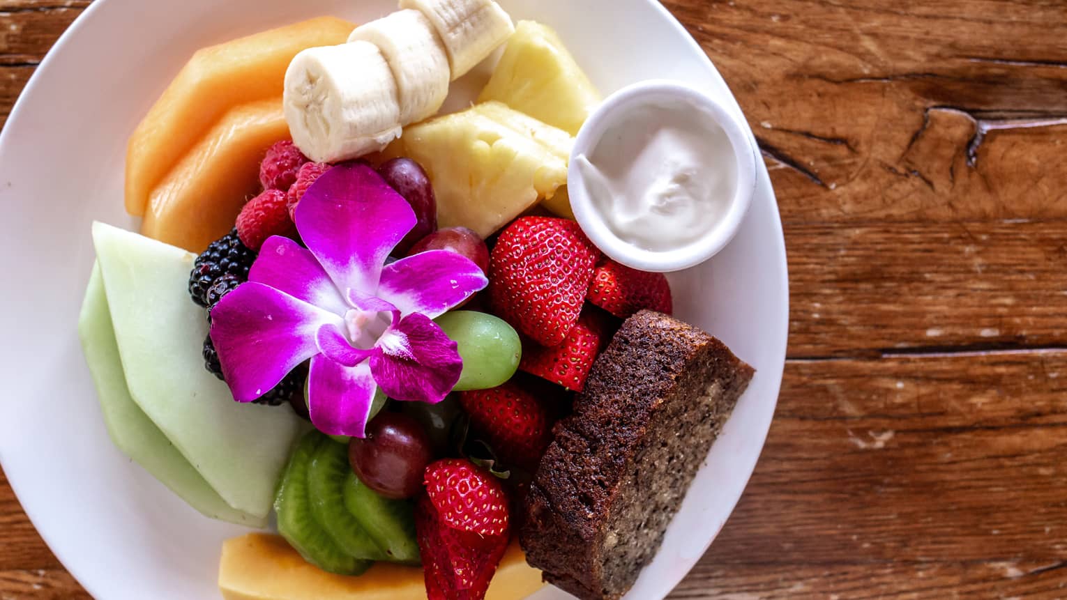 Breakfast fruit salad