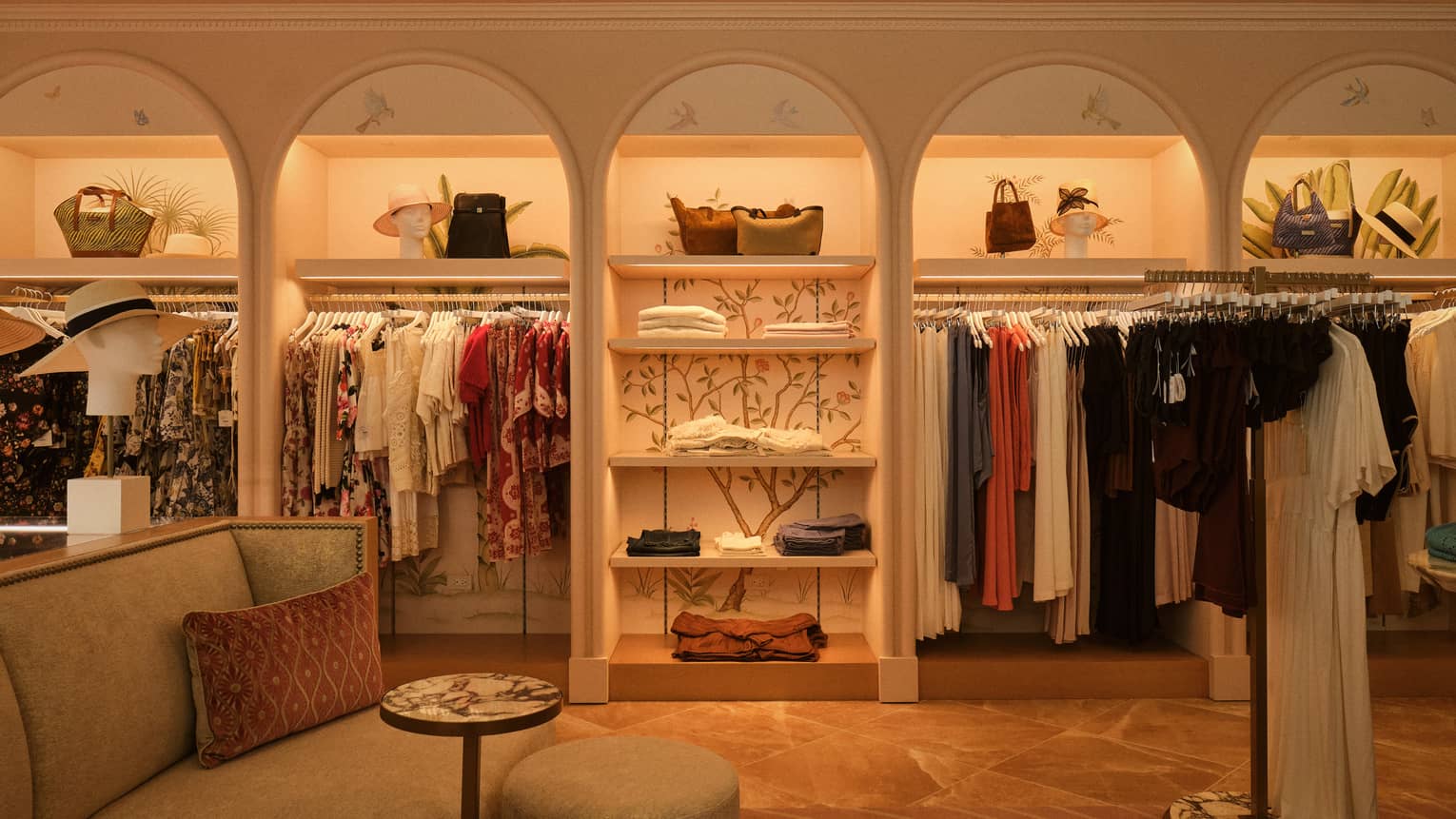 Boutique interior