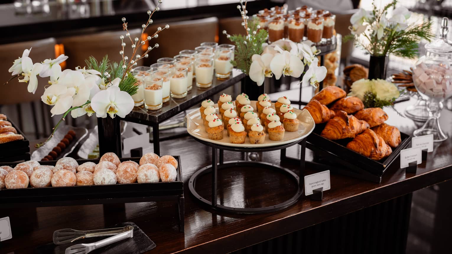 Dessert buffet spread