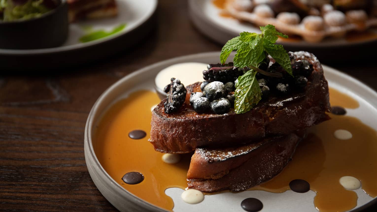 Pumpkin french toast.