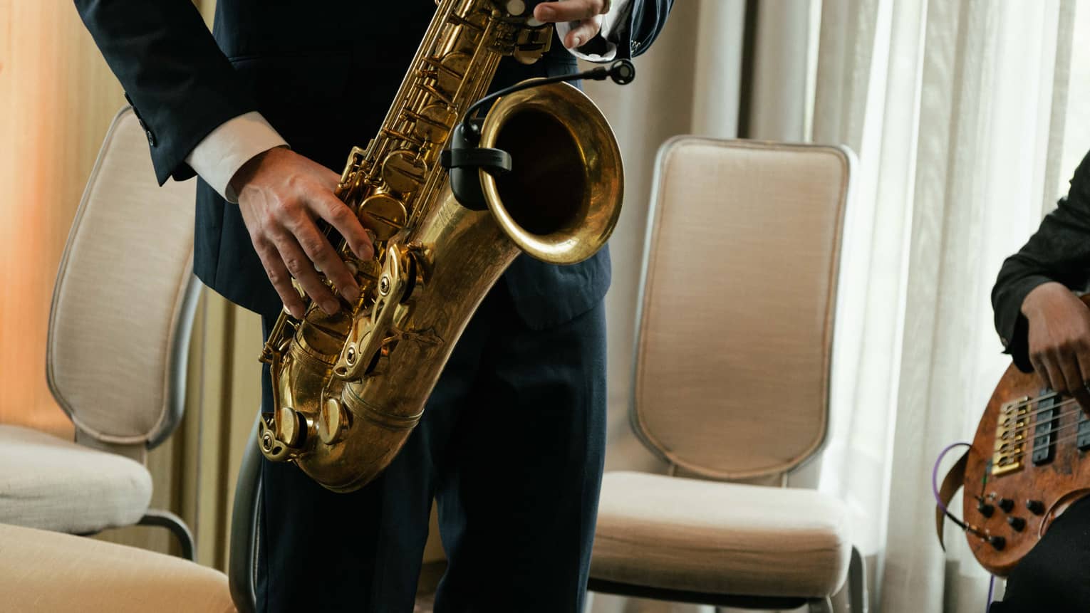 Saxophone player