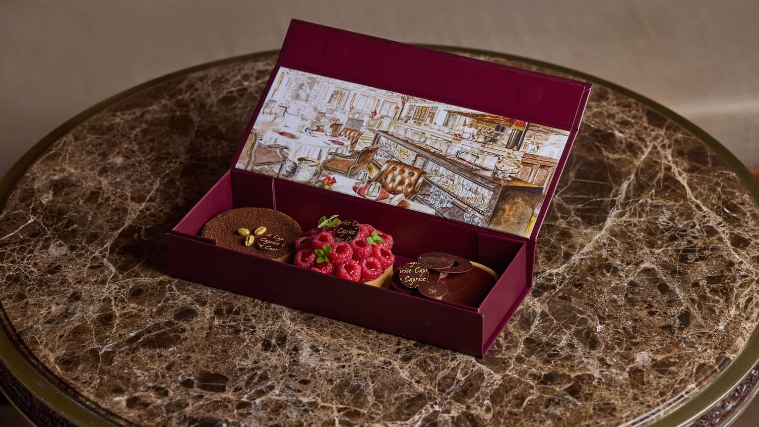 Gourmet pastry tarts gift set