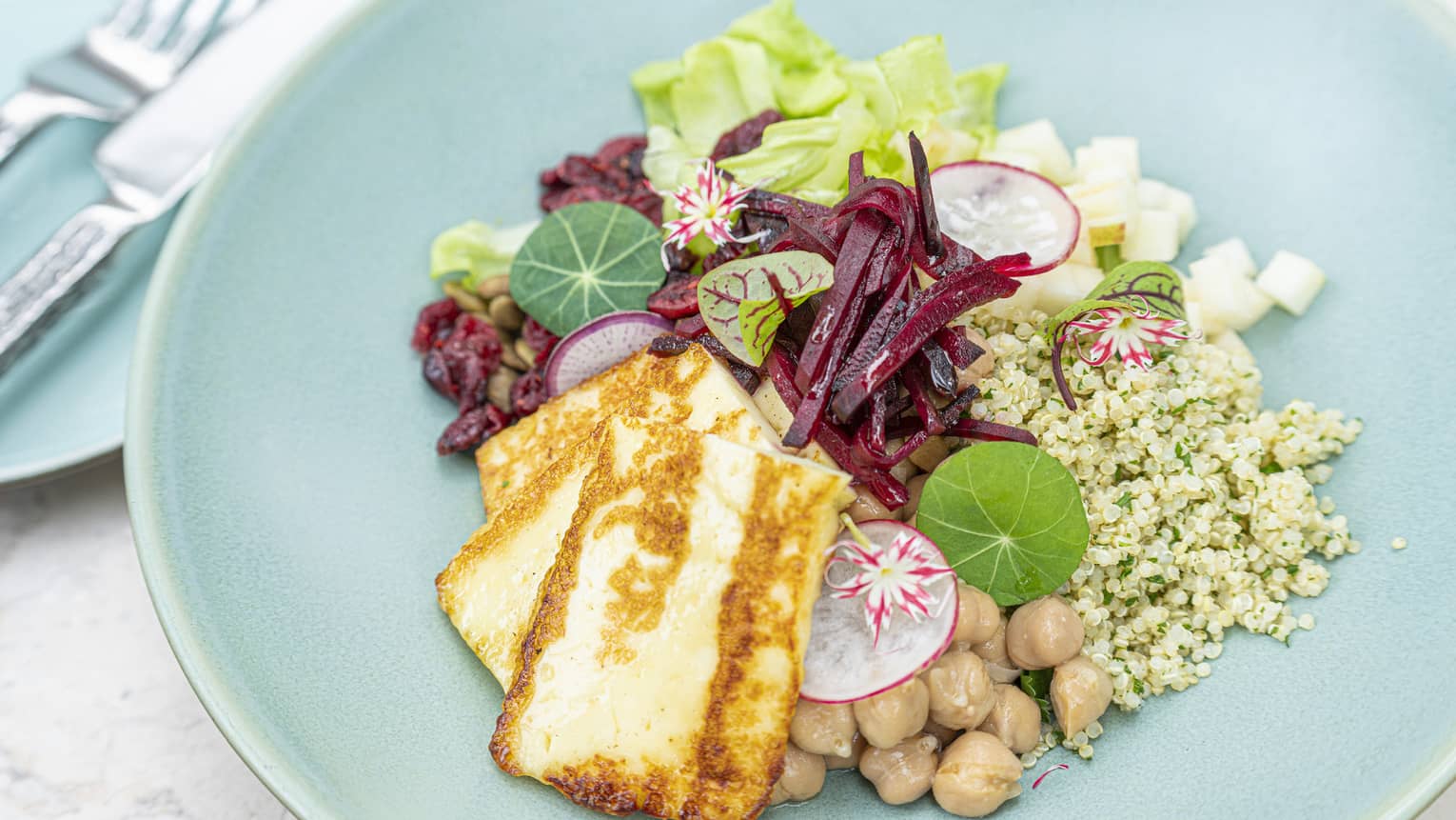 Riverside Pan-Seared Halloumi