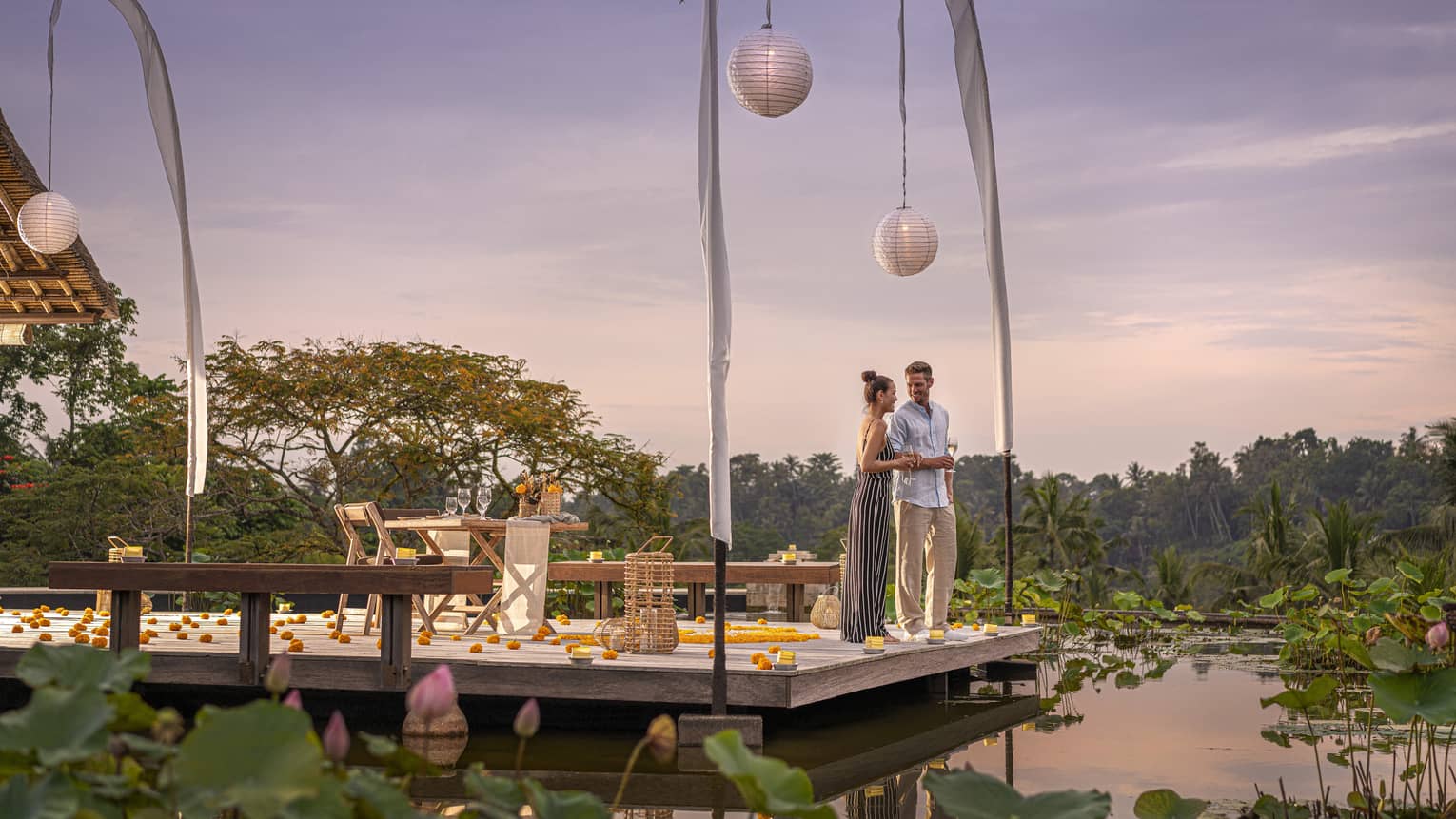 Lotus Pond private dinner